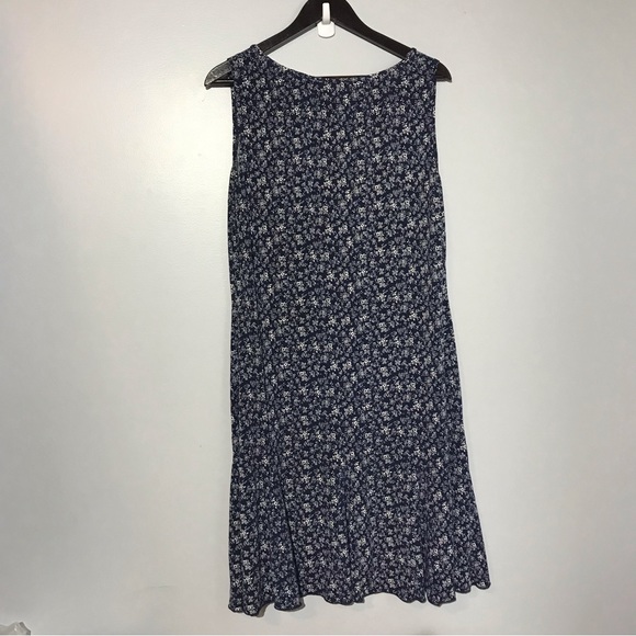 2 for $20 Marie Claire Floral Blue and White Dress. X-LARGE - Picture 2 of 9